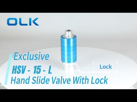 HSV-15-L Hand Slide Valve with Lock – Safer & More Reliable Pneumatic Control#pneumaticvalve