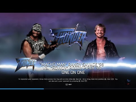 WWE 2K26 Randy "Macho Man" Savage vs "Rowdy" Roddy Piper