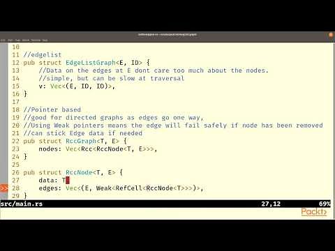 Data Structures and Algorithms in Rust: Consider Options for Creating & Storing Graphs| packtpub.com