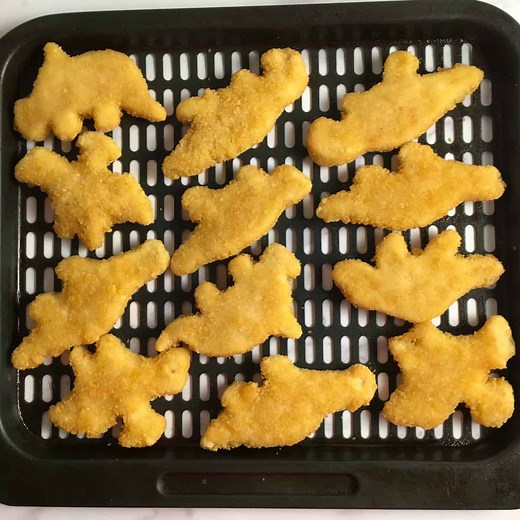 Dino Buddies Air Fryer Instructions (Dinosaur Chicken Nuggets)