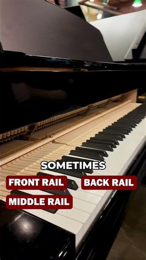 How to Fix a Knocking Piano Keyframe in 60 Seconds #piano #pianotechnician #pianoregulation