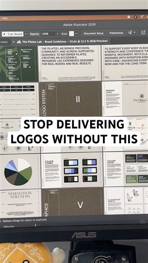 Stop delivering logos without brand guidelines