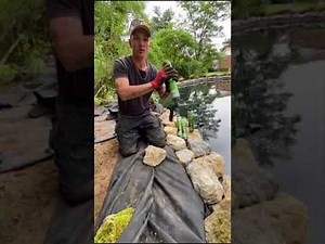 How to apply Taiga Landscape Waterfall Expanding Foam with Leroy from Lifetime Ponds