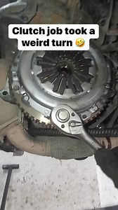 2.4M views · 21K reactions | Trying to torque down the flywheel bolts.. but the engine kept spinning. Just put it in gear problem solved  #mechanic #mechaniclife #mechanicproblems #clutch #flywheel #fyp #funnymoment | CarHax | Facebook