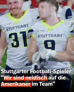 26K views · 139 reactions | Der Stuttgarter Nick Wenzelburger hat eine große Leidenschaft: Football. Er spielt für Stuttgart Surge in der "European Leage of Football". Anders als manch Amerikaner im Team, hat er aber noch einen zweiten Job, um genügend Geld zu verdienen. | SWR | Facebook
