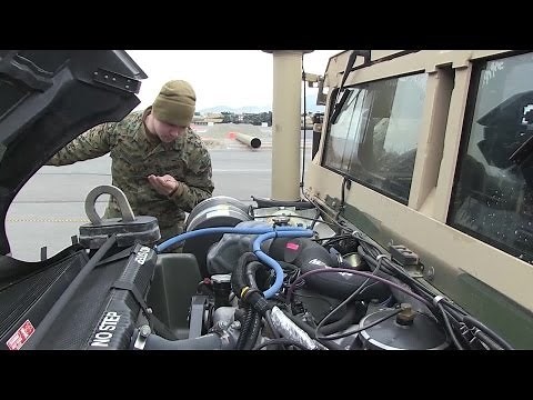 U.S. Marines HUMVEE Inspection - 'Limited Technical Inspection'