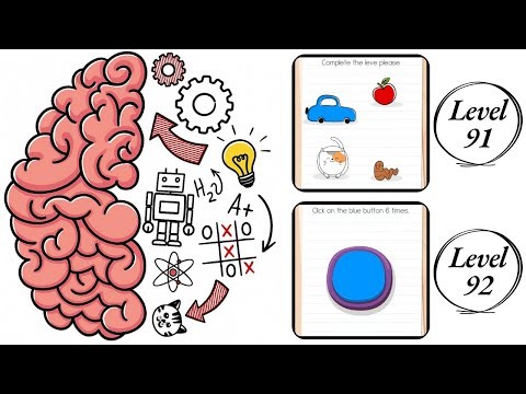 Brain Test : Level 91 , 92 – How to Solve? (Walkthrough)