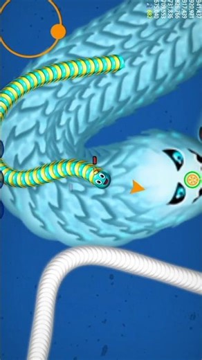 ‎WorWormszone Magic🐍 Game playmszone Magic🐍 Game play #Short #snack #worms #youtubeshort #slitherio