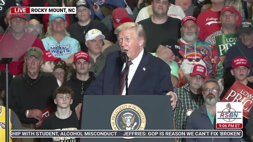 FULL REPLAY: President Trump Delivers A Triumphant Speech in Rocky Mount, NC - 12/19/25 | Right Side Broadcasting