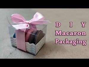 DIY Macarons Packaging Ideas | How to Pack Macarons in Box | Inventive Idea for Macarons Cookie Box