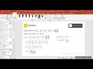 Operaciones con matrices