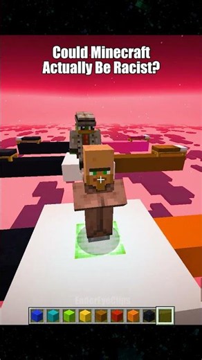 Why Do Villagers Hate These Beds❓ #minecraft
