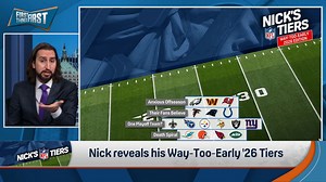 “Anxious offseason: Philly, Washington, Tampa. And that offseason will lead to, I think, an anxious regular season.” Nick Wright reveals The Committee’s™️ Way-Too-Early ’26 Tiers: | First Things First on FS1
