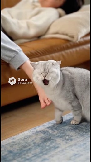 Cat Sniffs Sleeping Woman’s Foot… Instantly Regrets It 🤢🐱😴