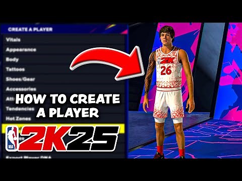NBA 2K25 - How To Create A Player