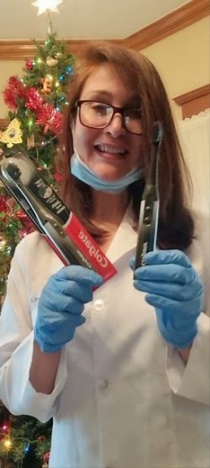 🇺🇸Thankful - Colgate Christmas gift! Colgate® 360° Battery Powered Charcoal Soft Toothbrush