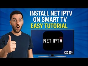 Install Net IPTV on Smart TV | Easy Tutorial (2025)