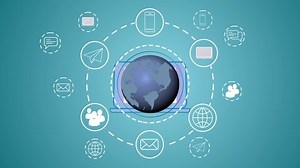 Concept Modern Communications Through World Wide Stock Footage Video (100% Royalty-free) 1049891890 | Shutterstock