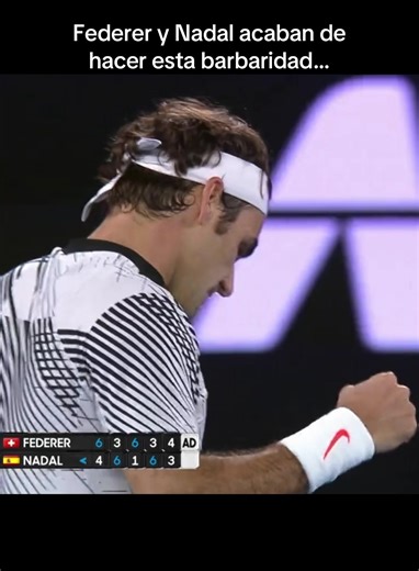 Punto histórico de Federer y Nadal en la final del AusOpen