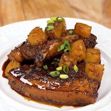 Pineapple-Glazed Pork Chops