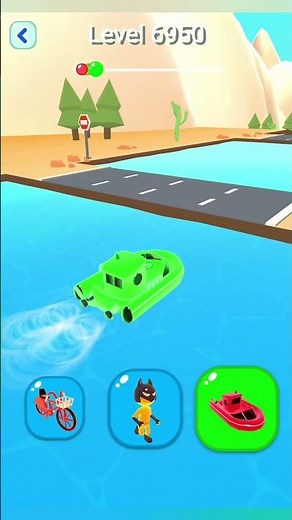 🔥 Shape - Shifting & Transform The Character 👀 Level - 6950 #shapeshifting #gameplay #shorts #viral