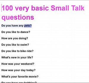 Basic Small Talk Questions | Easy English Conversation Practice | Empowering English Learning