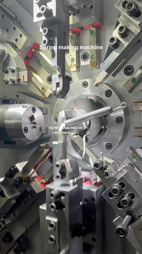 Spring how to be finished Torsional spring making machine