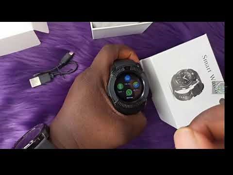 How to Connect V8 Smart Watch to Android iOS Mobile Installing BTNotification Application