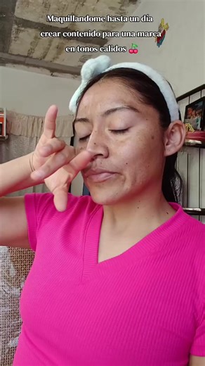 Tutorial de maquillaje en tonos cálidos