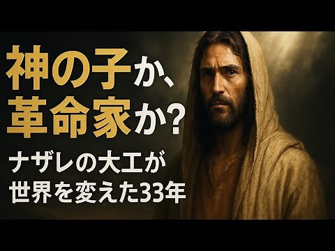 イエス・キリスト：ナザレの大工から救世主へ―世界を変えた33年の生涯とは？【完全解説】