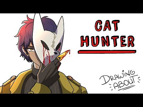 CAT HUNTER (Creepypasta) | Draw My Life Terror