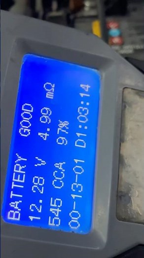 Check car battery capacity