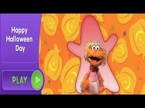 Sesame street Happy Halloween Day with Zoe