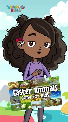 Gaby introduces Easter Animals Song for Kids 🐰 | Bunny, Chick, Duckling & More | Spring Song