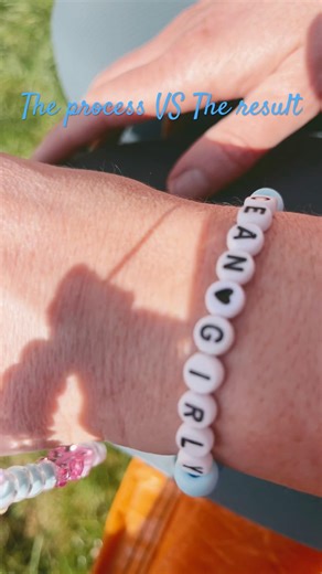 The process VS The result #bracletmaking #braclet #oceanbraclet