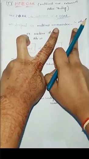 Hybrid Multicasting in Adhoc Networks | MCEDAR Explained