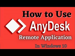 AnyDesk - How to Download, Install and use Anydesk Application || File Transfer / Remote Access