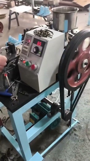 Semi Automatic Metal Plastic Shoelace Tipping Machine#shoemakingmachine