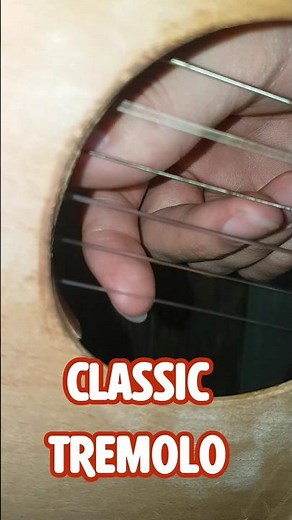 Classical Tremolo Technique #shorts