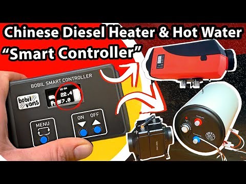 BEST CHINESE DIESEL HEATER Upgrade!! Thermostat, Hot Water and More!
