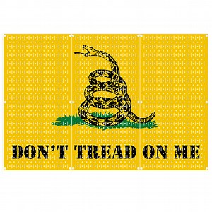 Custom Printed Wall Gun Rack Pegboards by HangTime® - Three Panel Designs