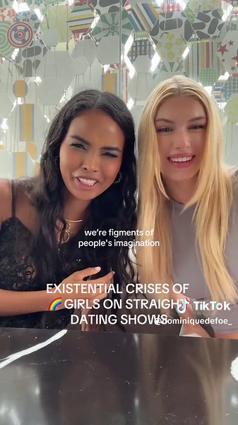 us the morning after going to the netflix perfect match event and thinking about how we matched at the party, immediately had to leave, and weren’t aired for the SECOND DATING SHOW IN A ROW like can we breathe LMAO😭 #perfectmatch #perfectmatchseason2 #wlw #toohotohandle