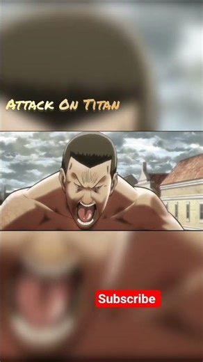 Two titans fight together in combat style #anime #attackontitan #viral #fighting #highlights