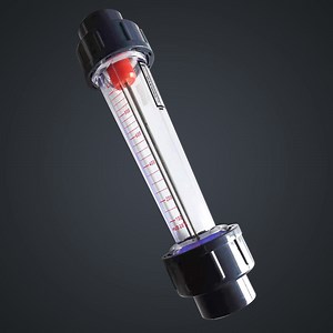 [Hot Item] Plastic Inline PVC Water Flowmeter Rotameter