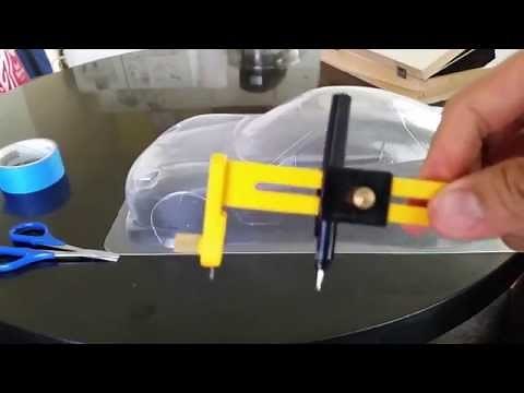 How to Cut Perfect Circular Wheel Wells on Lexan RC Car Bodies