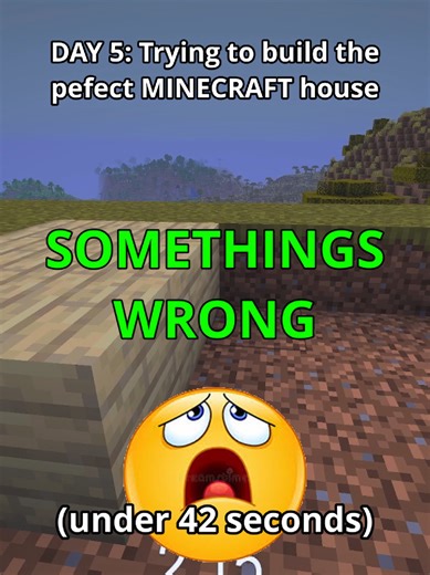 DAY 5: Trying to build the perfect MINECRAFT house #house #gaming #rtx #Minecraft #minecraftmemes #umsoea #modernarch #shaders #seusshader #patrix #howto #shorts #rtxminecraft