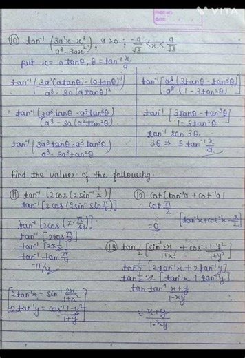 "Inverse trigonometric functions" chapter 2 exercise 2.2 full class 12 math