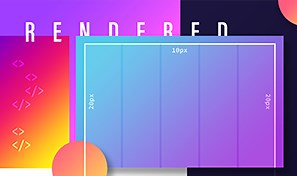 Define page structure with HTML