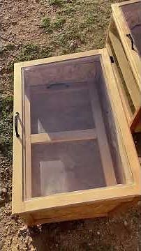 Solar dehydrator as it is built #offgrid #agro #snacks #ecofriendly #healthyfood