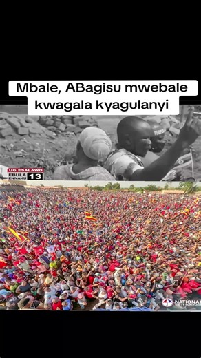 Mbale's Strong Support for President Kyagulanyi's Rally